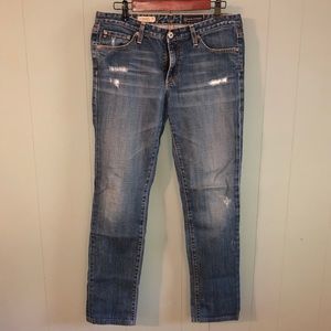 AG Adriano Goldschmied || 30R Skinny Straight Jean